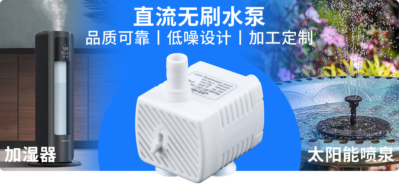 直流無(wú)刷水泵
